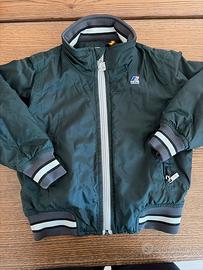 Piumino kway 3 anni verdone