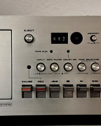 Platine Cassette AKAY GXC-40 – Pour Pièces Ou Réparation – S'allume Mais Ne Lit Pas