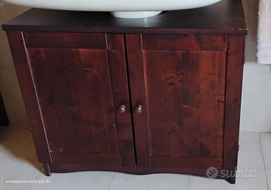 Rustici/ mobiletti sottolavabo per bagno 