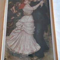 Quadro di Renoir danza a Bougival stampa
