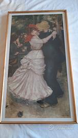 Quadro di Renoir danza a Bougival stampa