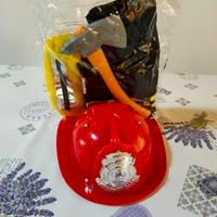 Pompiere vestito carnevale 