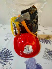 Pompiere vestito carnevale 