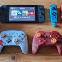 Nintendo Switch 1 con accessori e giochi