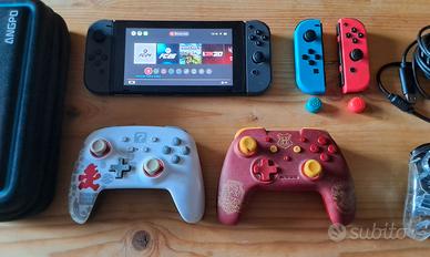 Nintendo Switch 1 con accessori e giochi
