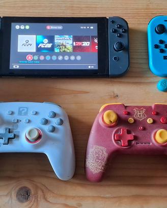 Nintendo Switch 1 con accessori e giochi