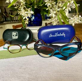 Due montature occhiali Ann et Valentin