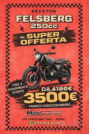 BRIXTON FLESBERG 250 ABS NUOVA PROMO SHOCK