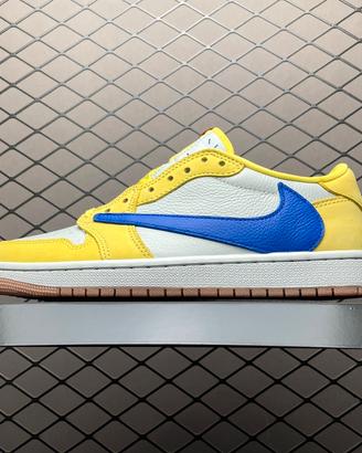 Travis Scott x Ordan Air Jordan 1 Canary Yellow 43