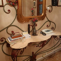 Consolle in ferro battuto