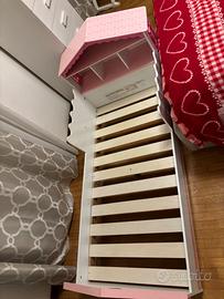 letto e libreria  bambina kidkraft 