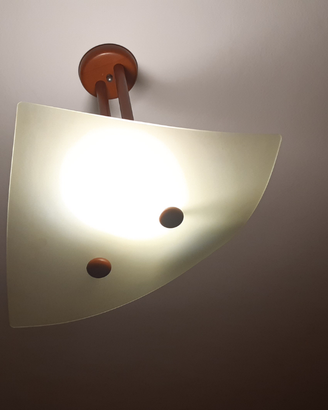 Lampadario moderna color champagne