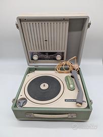 Giradischi fonovaligia vintage Geloso G. 289-V 

