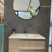Mobile bagno Arbi 85x50 con specchiera tonda