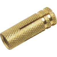 50 tasselli a espansione in ottone LUX Ø 10 x 28 m