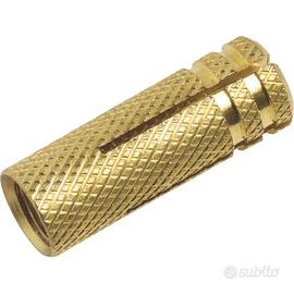 50 tasselli a espansione in ottone LUX Ø 10 x 28 m