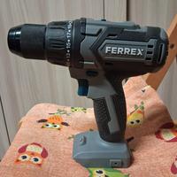 Trapano avvitatore Ferrex 20 Volt completo di batt
