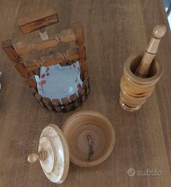 Oggetti in legno
