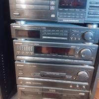 impianto  stereo Pioneer  completo anni 80