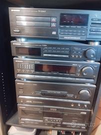 impianto  stereo Pioneer  completo anni 80
