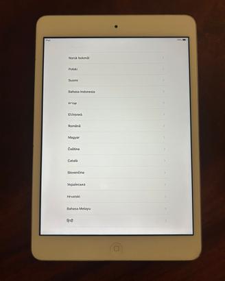 iPad mini 2– 16GB Bianco Apple