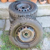 per Renault kangoo 4 cerchi  con  pneumatici