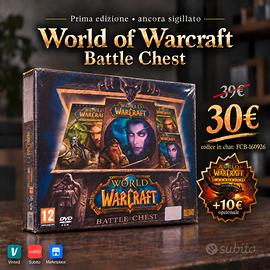 World Of Warcraft Battle chest 2007 nuovo sigillo