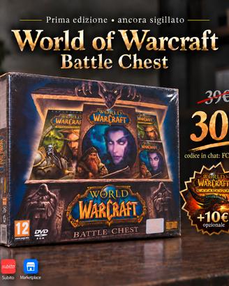World Of Warcraft Battle chest 2007 nuovo sigillo
