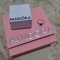 anello pandora cuore rosso