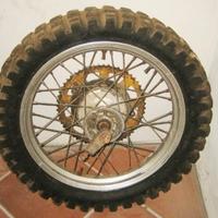 KTM 125 anni 70 Ruota posteriore