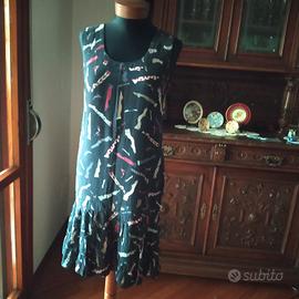 vestito Moschino in misto seta vintage