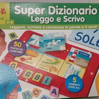 gioco carotina super dizionario leggo e scrivo