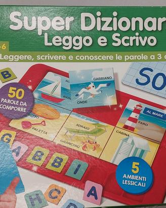 gioco carotina super dizionario leggo e scrivo