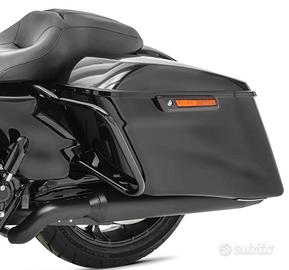 Borse laterali allungate e paraborse Motea Harley 