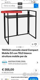 Tavolo per DJ / musicisti