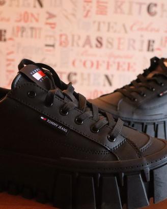Sneakers Tommy Jeans - Leather Flatform Trainers