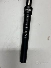 Reggisella telescopico gravel 27.2 corsa 100