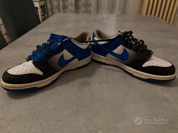 Nike Dunk Low Retro - Blu/Nero/Bianco