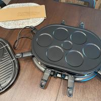 4in1: creperia, grill, piastra in pietra, raclette