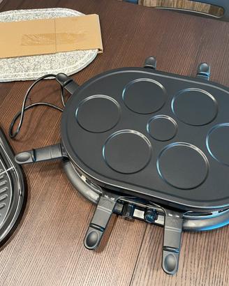 4in1: creperia, grill, piastra in pietra, raclette