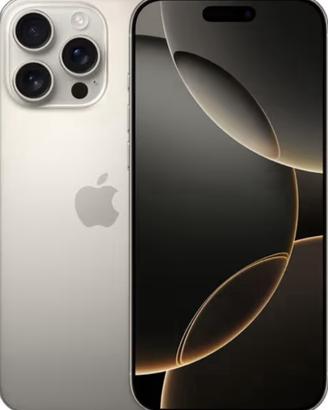 Apple iPhone 16 Pro, 128GB, Titanio Naturale