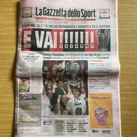Gazzetta dello Sport Milan Campione d’Europa 2007