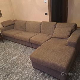 Divano letto angolare con penisola