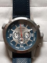 SECTOR OVERSIZE Chrono 3271602035 Blue & Silver