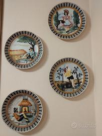 piatti in ceramica artistica IL FALCO