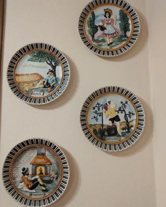 piatti in ceramica artistica IL FALCO