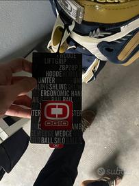 Sacca da GolfOGIOExodus NUOVA cartellino Navy/Gold