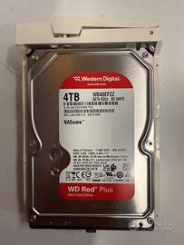 2 Dischi WD RED 4tb