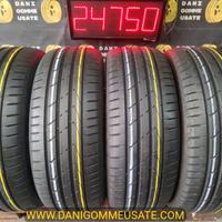 4 GOMME 225 55 17 RUNFLAT HANKOOK AL 80/85%