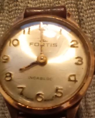 orologio da polso donna anni 60/70 fortis non funz